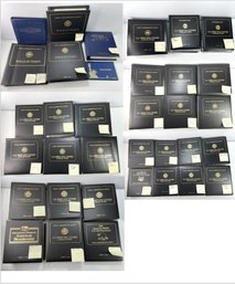 U. S . Postal System First Day Cover Stamp Collection 1982-2021- Thirty Nine Volumes