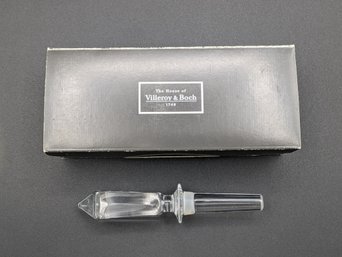 Villeroy & Boch Crystal Bottle Stopper