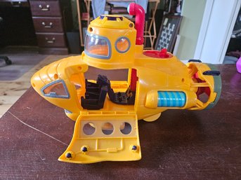 #42 - Fisher Price Beatles Yellow Submarine Play Set Toy- Mint Condition