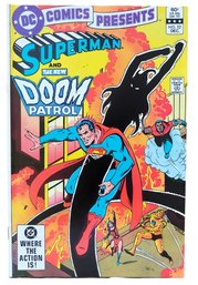 1982 DC Comics Presents #52 Doom Patrol Superman 1st Appearance Ambush Bug