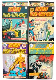 DC Superboy Legion Of Super Heroes 206 207 210 214 Bronze Age Comic Book Lot