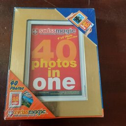 #149 - New In Original Packaging - Swiss Magic 40 Photos In One Magic Picture Frame