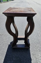 Small End Table Measures 14 X 14 And 23 Inches Tall