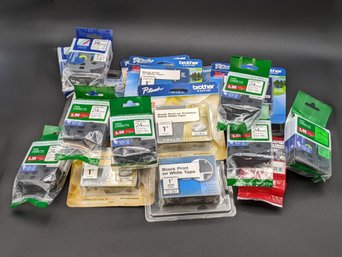 Collection Of Tapes For Label Makers