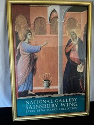 Art Piece Print - 'The Annunciation' Print By Duccio Di Buoninsegna