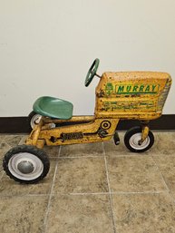 1961 Murray Pressed Steel Big 4 Pedal Car Tractor