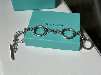 Fabulous TIFFANY & Co 1837 Collection - Sterling Silver / 925 Bracelet With Tiffany & Company Box - Nice Piece