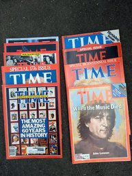 Collection Time Magazines Of Notable News Event