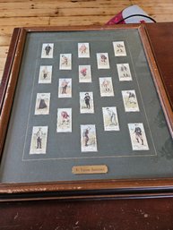 #44 -Lot Of 18 Vintage Copes Tobacco Golf Cards Super Collectible