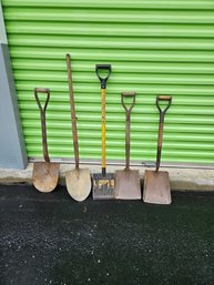 Selection Of 5 Shovels - Used