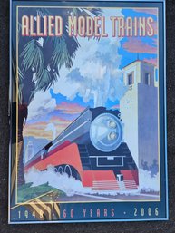 Allied Model Trains Poster 2006 - Celebrating 60 Years - Framed