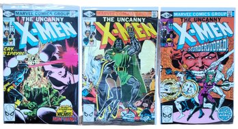 1981 Marvel Comics The Uncanny X-Men #144,145,146