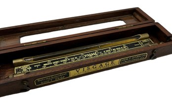 Antique Louis Eitzen Visgage Oil Viscosity Comparator Instrument & Case