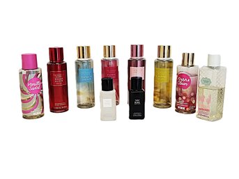 Mixed Assortment Of Victoria Secret Fine Fragrance Mists