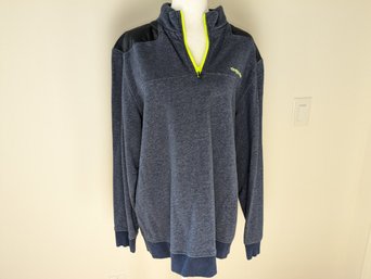 Quarter Zip Blue Sweater From Vineyard Vines