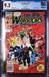 1990 Marvel Comics #1 NEW WARRIORS CGC 9.2 Avengers & Terrax Appearance.