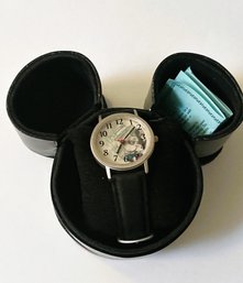 VTG NOS  Valdawn Lenticular Mickey Mouse Watch Previously Working Needs New Battery (READ DESCRIPTION)