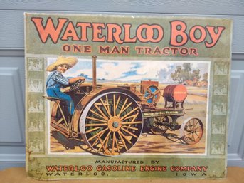 Waterloo Boy One Man Tractor  Waterloo Gasoline Engine Company Advertising