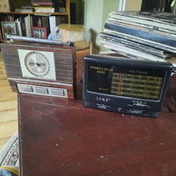 #125 - Pair Of Vintage Multi Band Weather Radios Battery Operated.