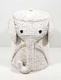 White Elephant Toy Basket / Hamper