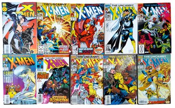 Lot Of 20 Marvel The Uncanny X-Men Comic Books