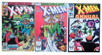 1980,1982,1983 Marvel Comics X-MEN Annuals #4,6,7