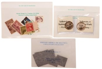 Coins And Stamp Collection