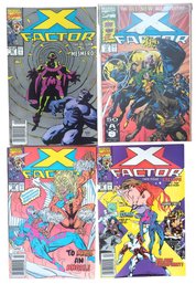 1990 Marvel Comics X-Factor Lot #52,53,55,71