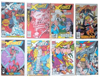 1991-1993 Marvel Comics X-Force Lot #2,4,5,9,10,13,19,24
