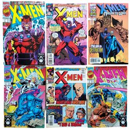 Lot Of 6 Marvel X-Men #1 Issue Comic Books