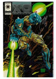 X-O Manowar #0 1993 Signed By Joe Quesada With COA