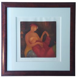 Eng Tay (Malaysia 1947-) Pencil Signed Limited Edition 22/175 Etching Titled Safe Haven XIII