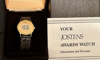 NOS Never Worn 1993 NCAA National Champions North Carolina  Awards Watch Leather Band NOT TESTED