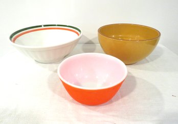 Trio Of Mixing Kitchen Bowls