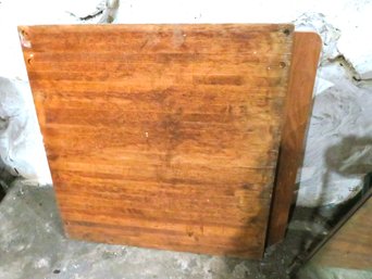 2 Butcher Block Wood Squares