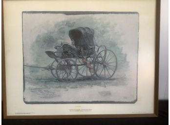 Lafayette Coach-Edward Lamson Henry Framed Signed Print