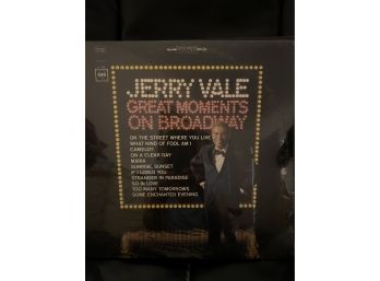 Jerry Vale - Great Moments In Broadway