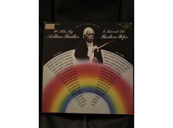 Arthur Fiedler Boston Pops 4 Record Boxset