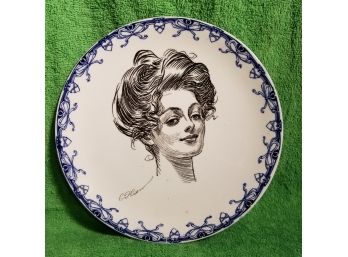 Antique Royal Doulton Gibson Girls Plate 1901-1915