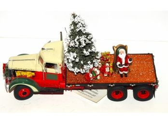 1940s Franklin Mint Peterbilt Christmas Diecast Truck Limited Edition