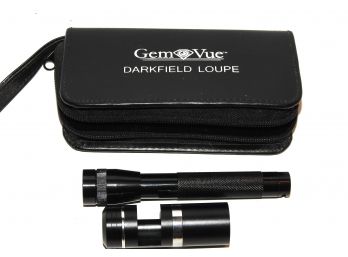 Working Gem Vue Darkfield Loupe In Case