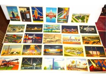 Circa 1930s Worlds Fair Post Cards