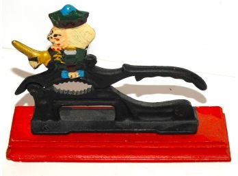 Cast Iron Toy Soldier Nutcracker