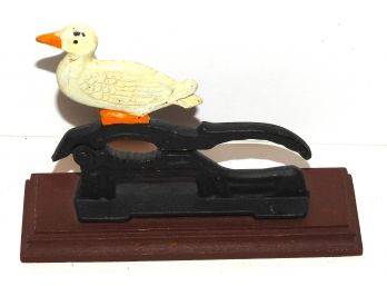 Cast Iron Duck Nutcracker