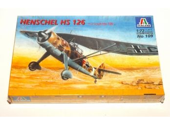 Sealed Henschel HS 126 Plastic Model Kit