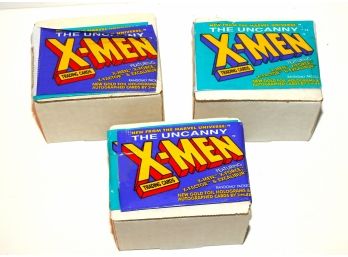 Lot Of 3 Xmen Factory Sets Of Trading Cards