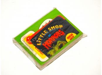 Set Of 1986 Little Shop Of Horrors Trading Cards