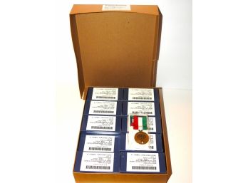 Case Of 40 Liberation Peace Medals