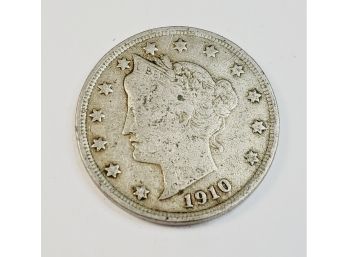 1910 V Nickel - Nice Example (112 Years New)*