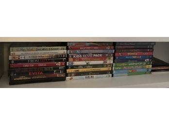 Large Lot Of DVDs